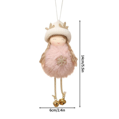Décorations de sapin – Petits anges et poupées en tissu