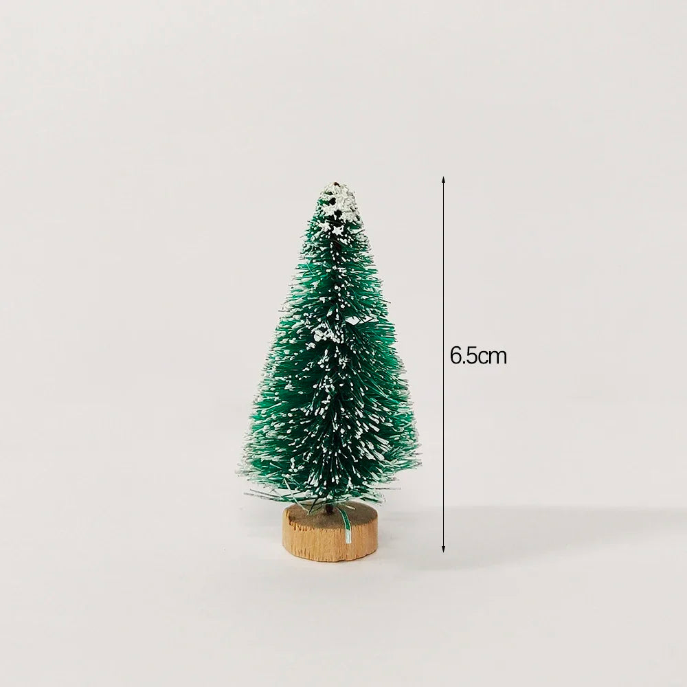 Lot de 5 ou 8 mini-sapins de décoration