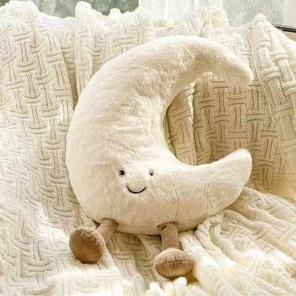 Coussins en forme de soleil & lune