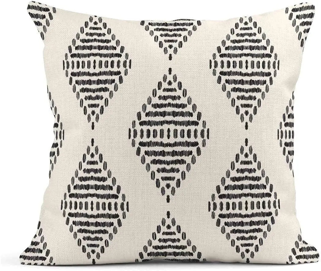 Housse de coussin bohème