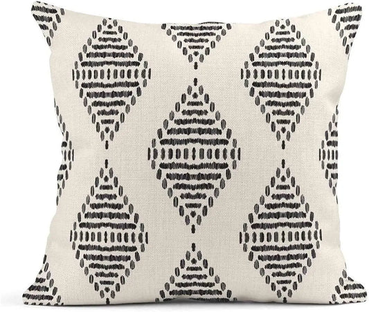 Housse de coussin bohème