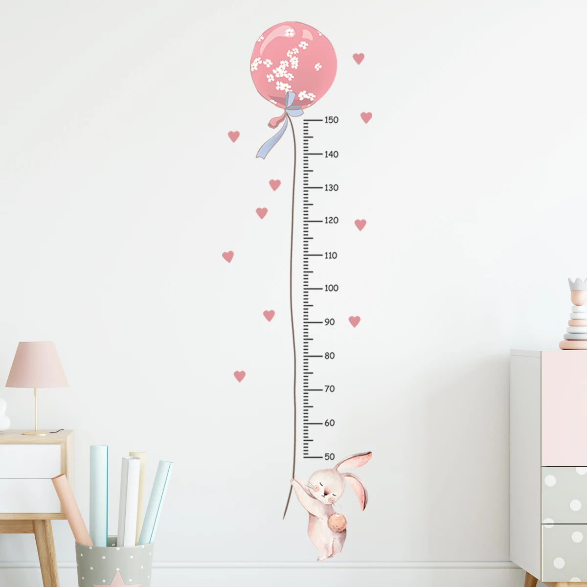Sticker toise murale enfants