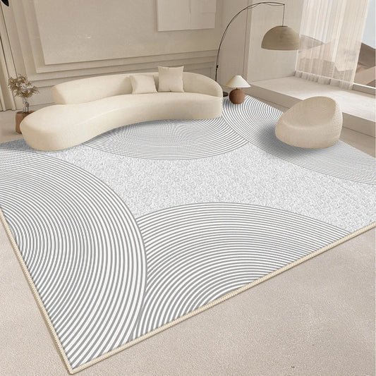 Tapis abstrait et géométrique