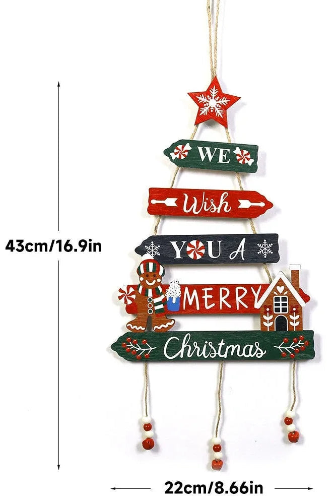 Décorations de Noël – Sapins et décorations murales en bois