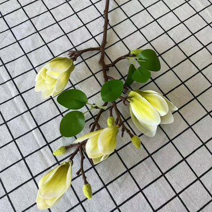 Fleurs de magnolia artificielles