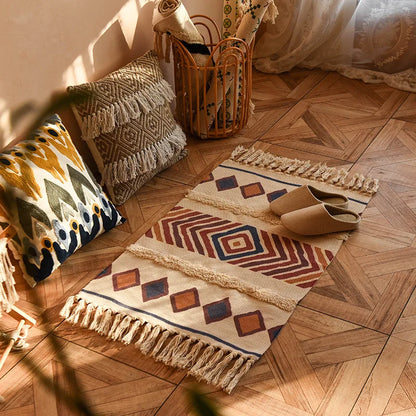 Petit tapis ethnique/bohème