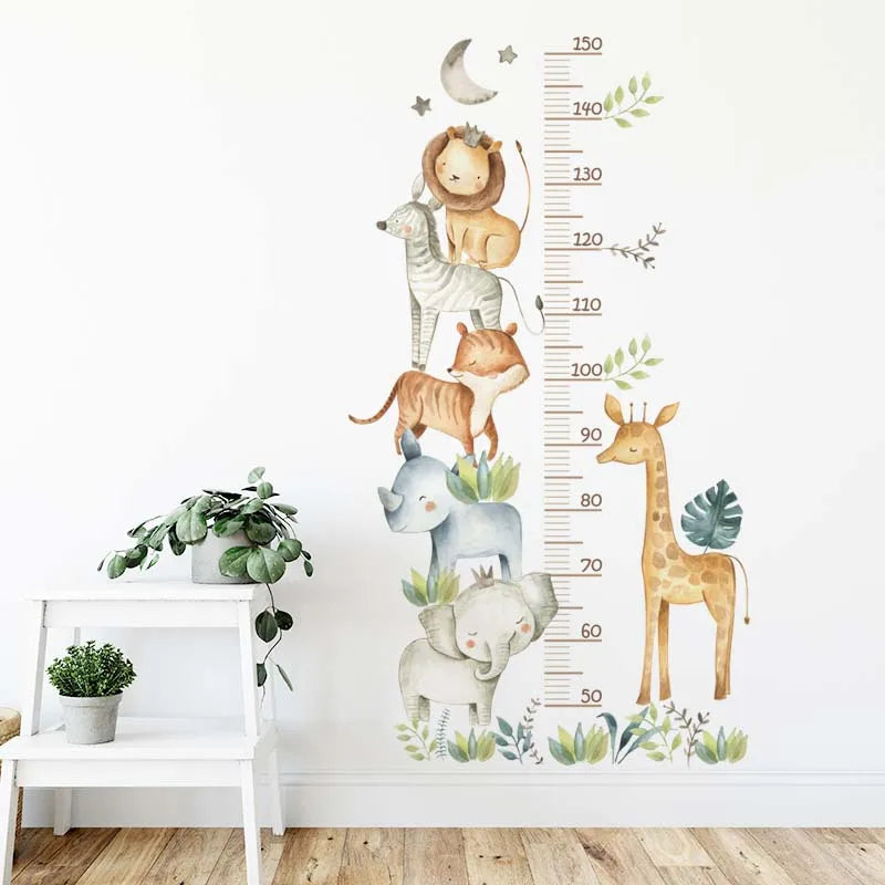 Sticker toise murale enfants