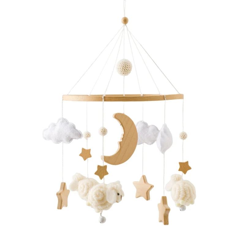 Mobile musical pour lit bébé