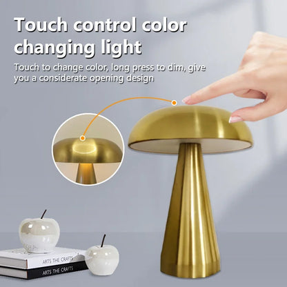 Lampe champignon LED