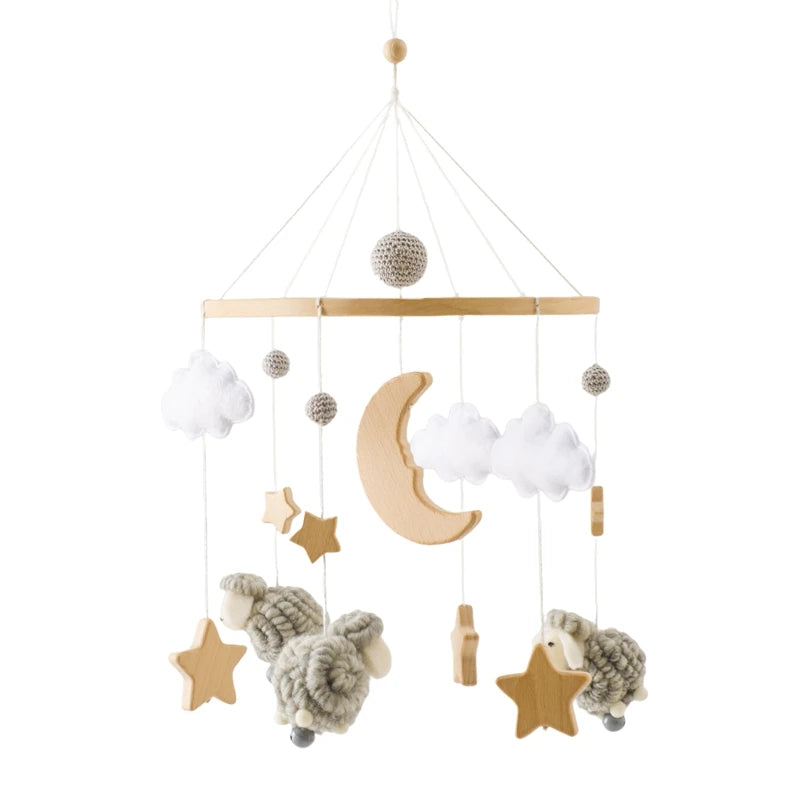 Mobile musical pour lit bébé