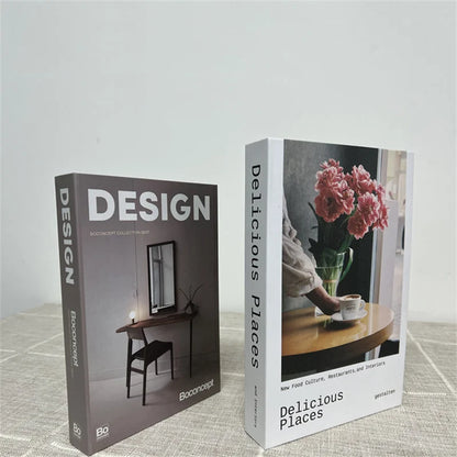Faux livres décoratifs