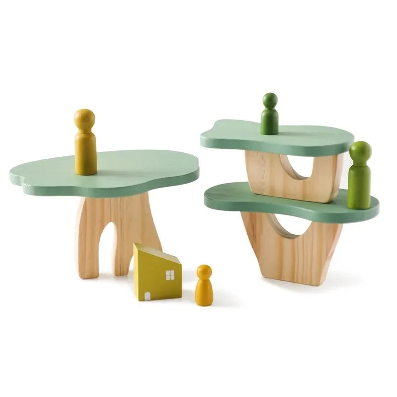 Jeux Montessori en bois – Apprentissage ludique & éveil sensoriel