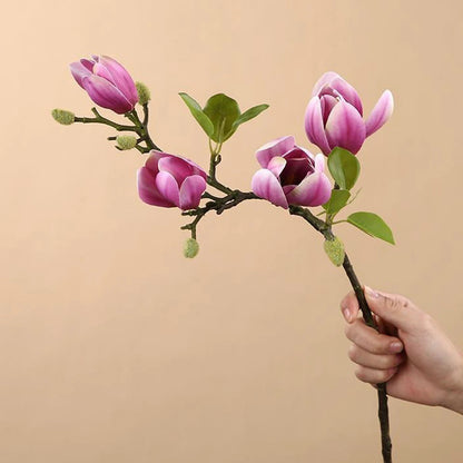 Fleurs de magnolia artificielles