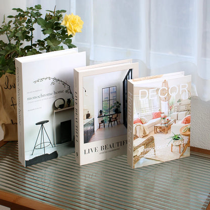 Faux livres décoratifs
