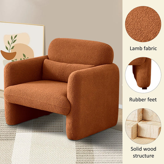 Fauteuil moderne – Design enveloppant et confortable