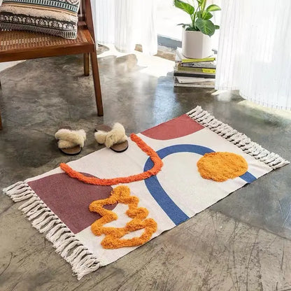 Petit tapis ethnique/bohème