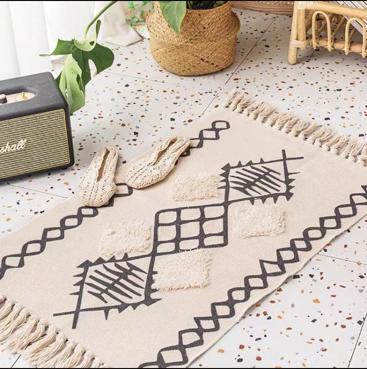 Petit tapis ethnique/bohème