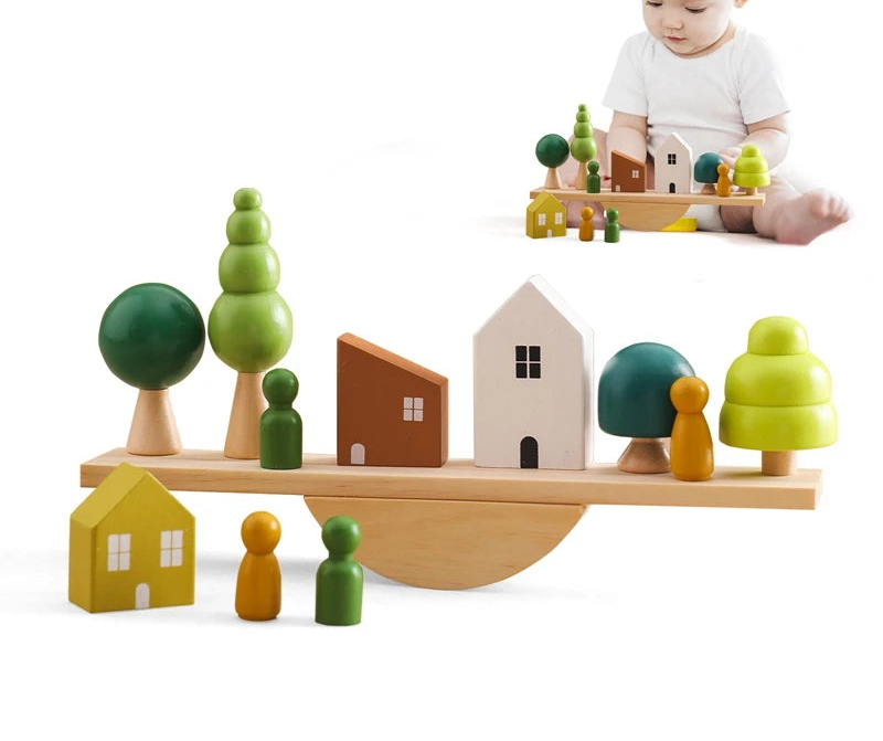 Jeux Montessori en bois – Apprentissage ludique & éveil sensoriel