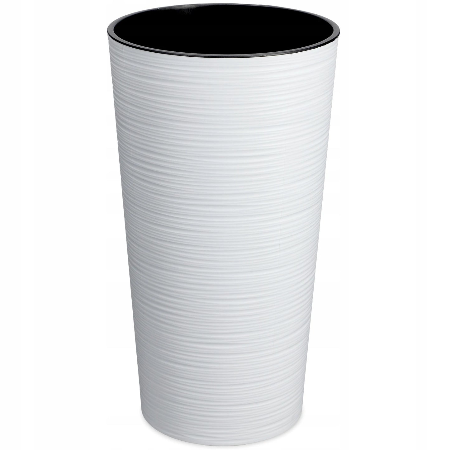 Cache-pot blanc – Design moderne 19 cm