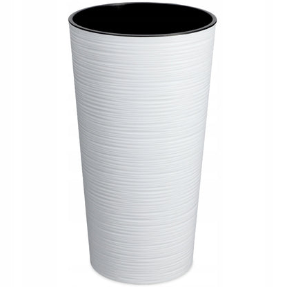 Cache-pot blanc – Design moderne 19 cm