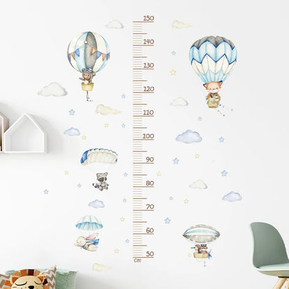 Sticker toise murale enfants