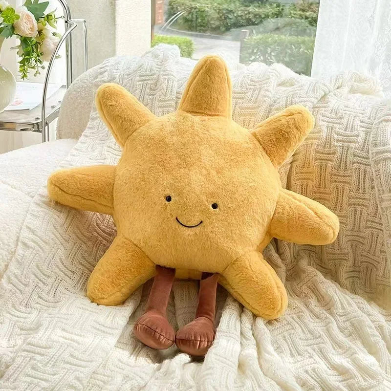 Coussins en forme de soleil & lune