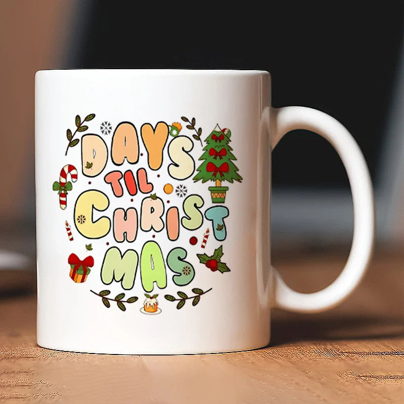 Mug en céramique de Noël – Esprit chaleureux & moments gourmands