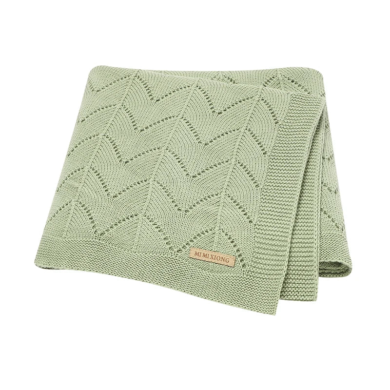 Couverture enfant en coton et fibre de bambou