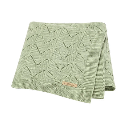 Couverture enfant en coton et fibre de bambou