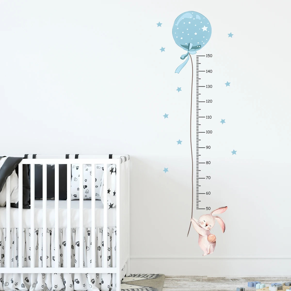Sticker toise murale enfants