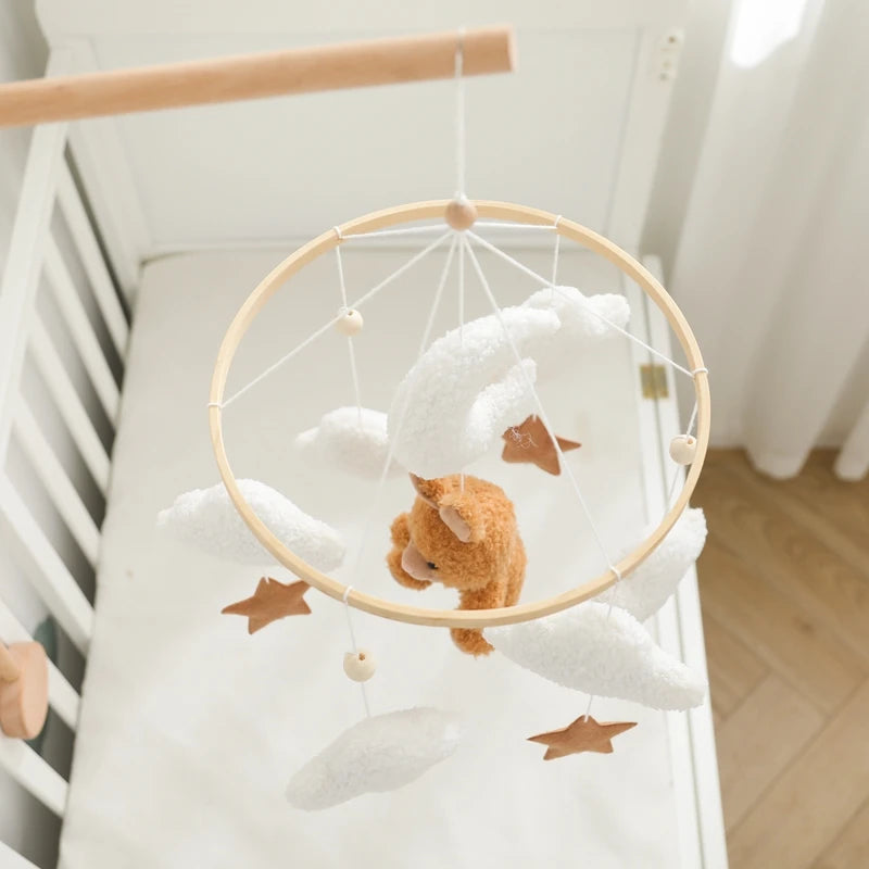 Mobile musical pour lit bébé