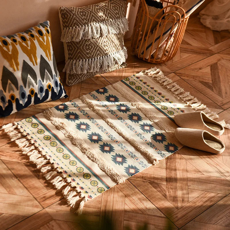 Petit tapis ethnique/bohème