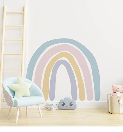 Stickers arc-en-ciel avec petits motifs décoratifs
