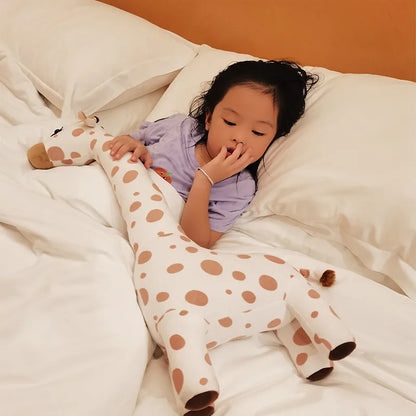 Peluche géante girafe
