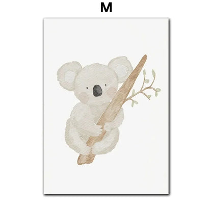 Adorables toiles petits ours pour chambre d’enfant