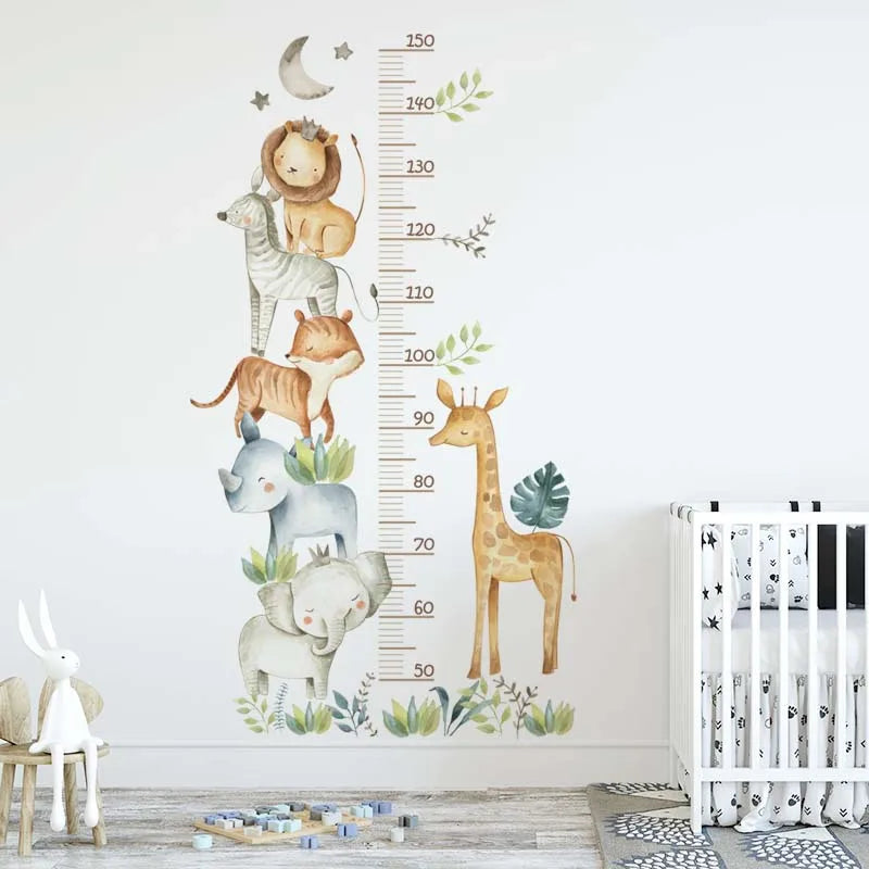 Sticker toise murale enfants