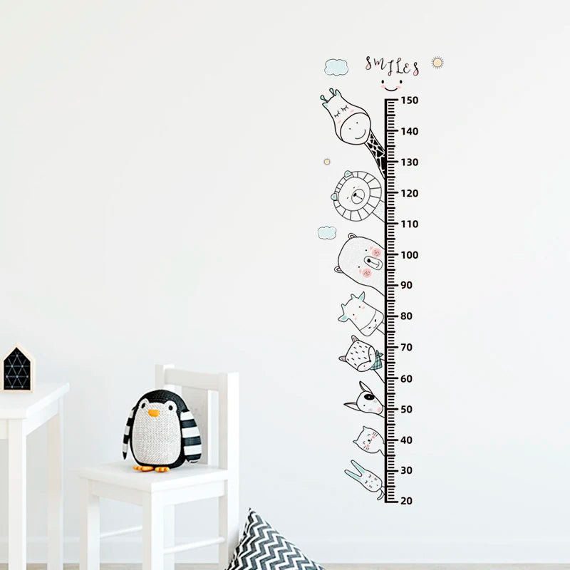 Sticker toise murale enfants