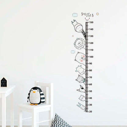 Sticker toise murale enfants