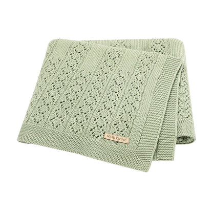Couverture enfant en coton et fibre de bambou