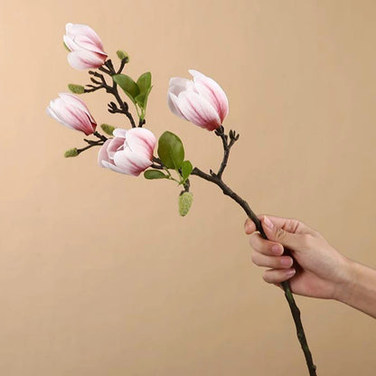 Fleurs de magnolia artificielles