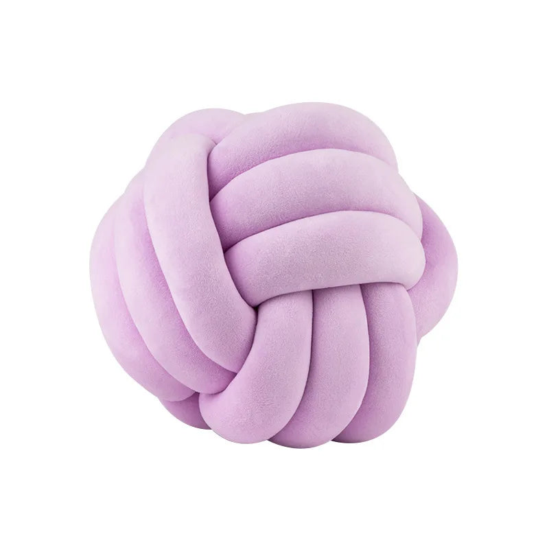 Coussin nœud décoratif