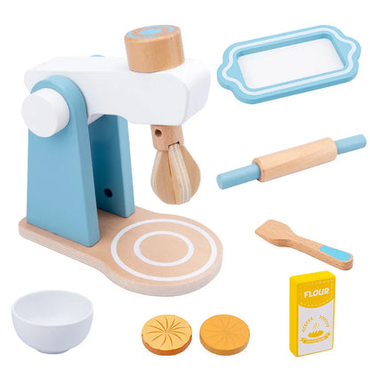 Dînette en bois pour enfants – Jeu d’imitation Montessori