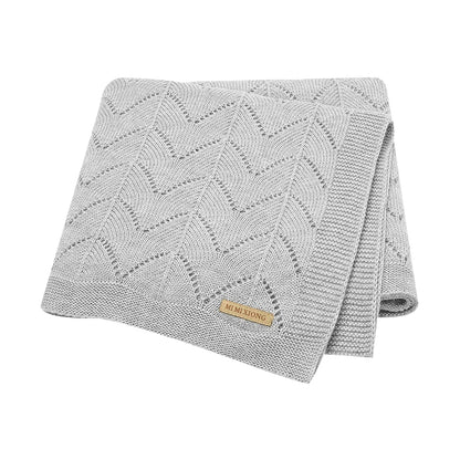 Couverture enfant en coton et fibre de bambou
