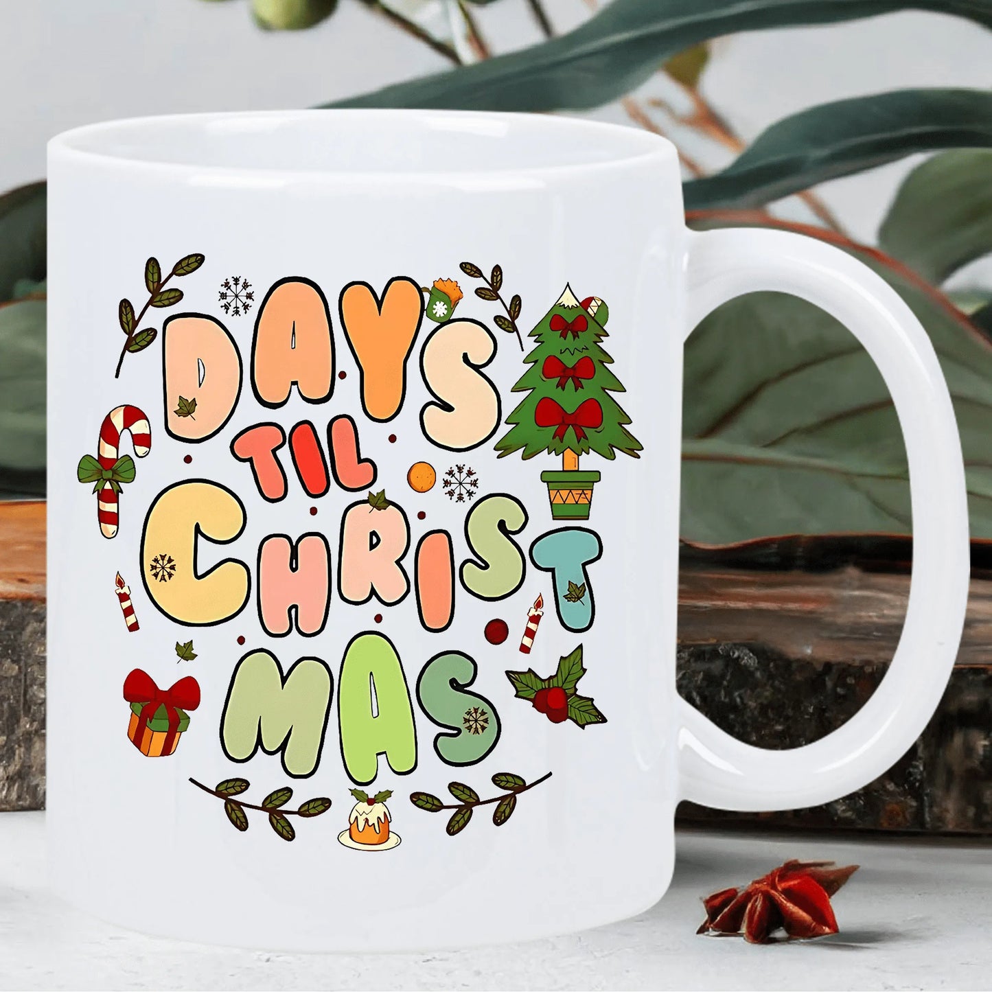 Mug en céramique de Noël – Esprit chaleureux & moments gourmands