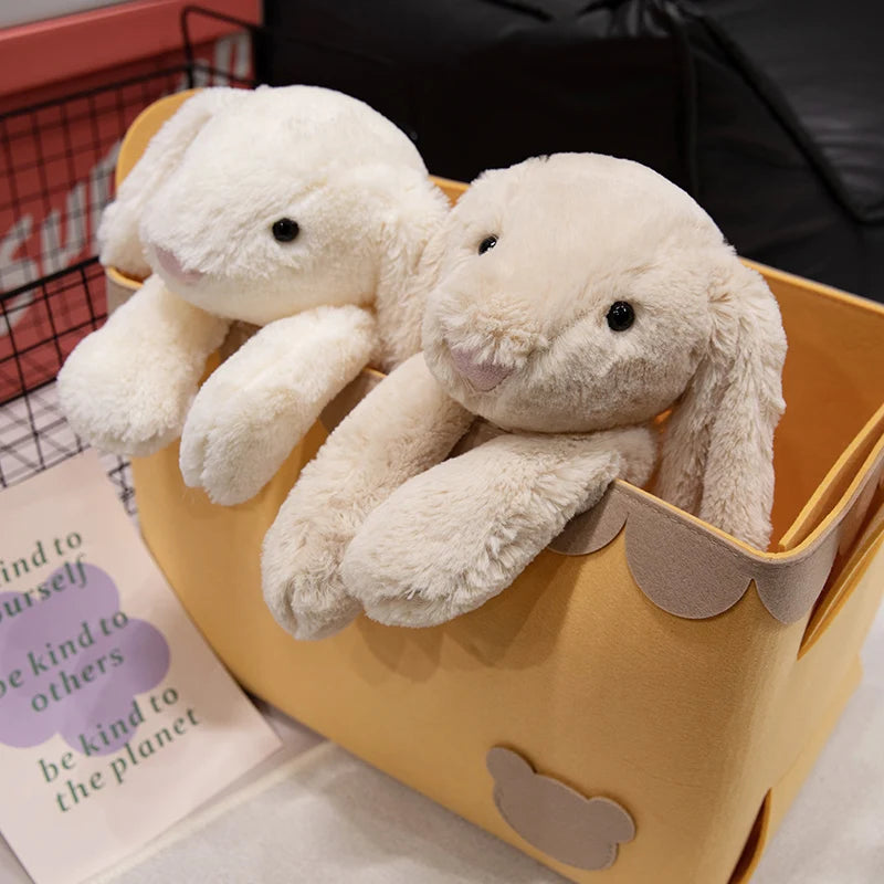 Peluches lapins toutes douces – plusieurs couleurs disponibles (certifiées CE)
