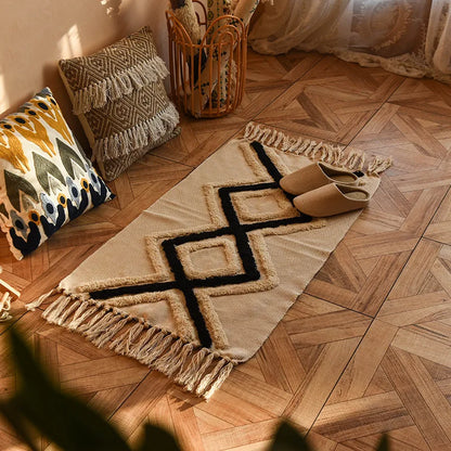 Petit tapis ethnique/bohème