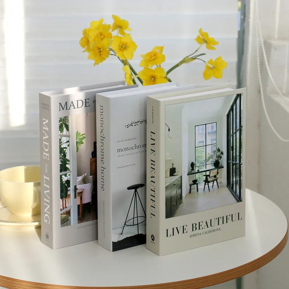 Faux livres décoratifs