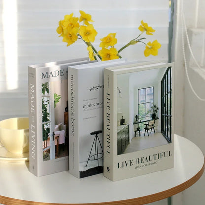 Faux livres décoratifs