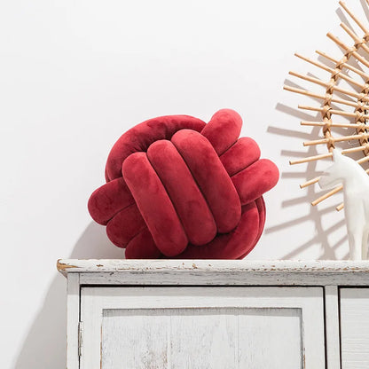 Coussin nœud décoratif