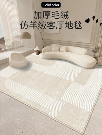 Tapis forme géométrique